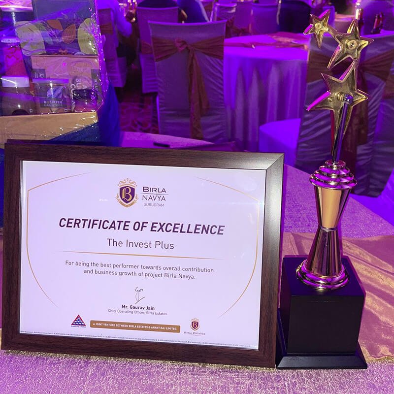 The Invest Plus - Certificate From Birla Navya -01